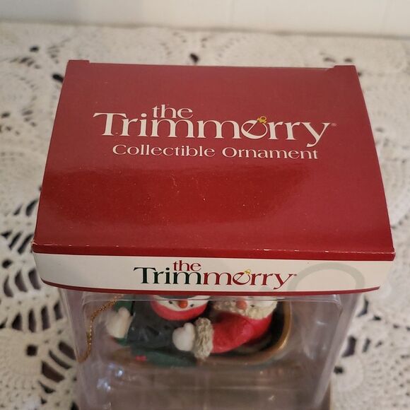 The Trimmery Collectible Ornament #73 Snowman Couple - First Christmas Together - Picture 3 of 8